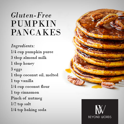 Gluten-free pumpkin pancakes
