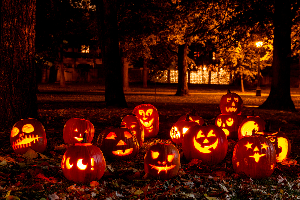jack-o-lanterns, pumpkins, halloween