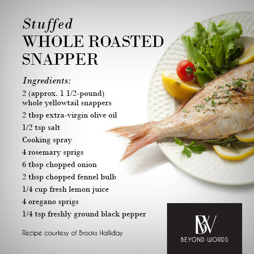 roasted snapper