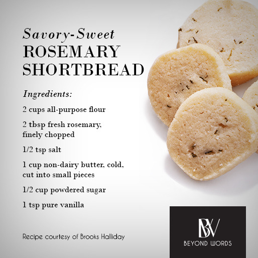 rosemary shortbread