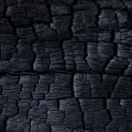 charcoal black