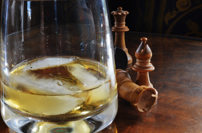 chess and whiskey