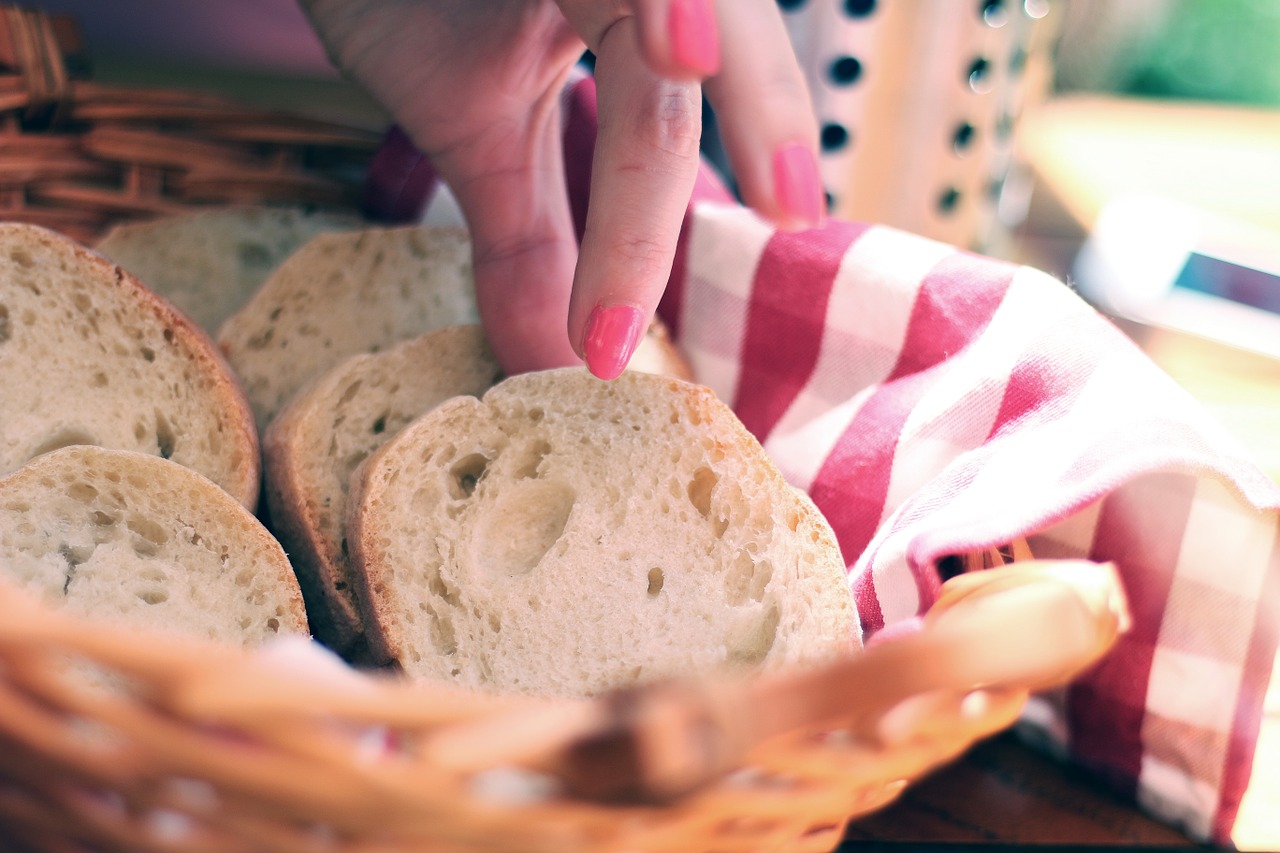 bread basket hand