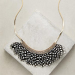serafina necklace black and white