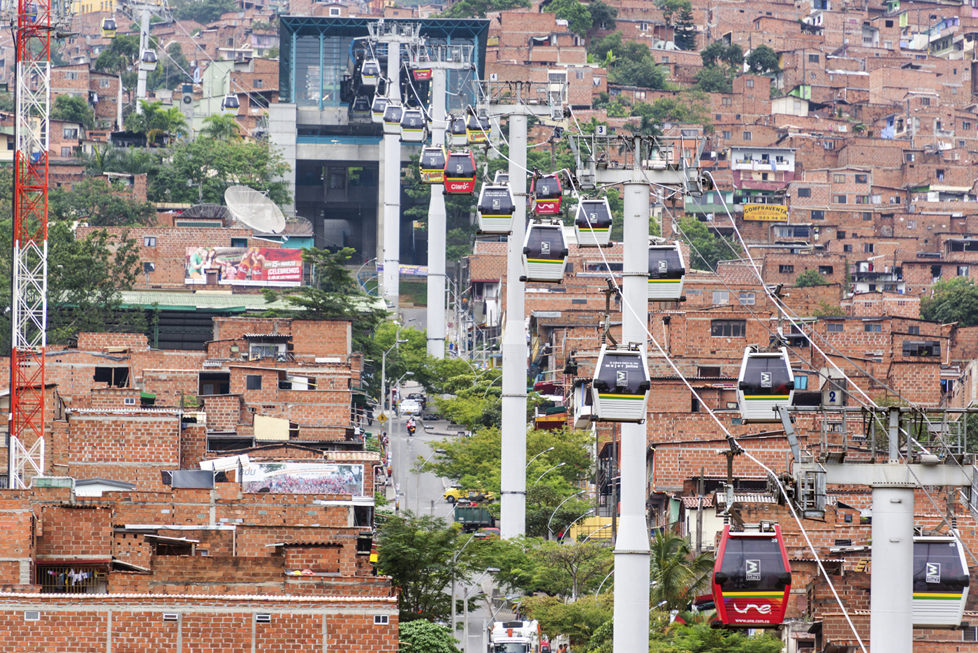 Medellin Metro Cable Cars