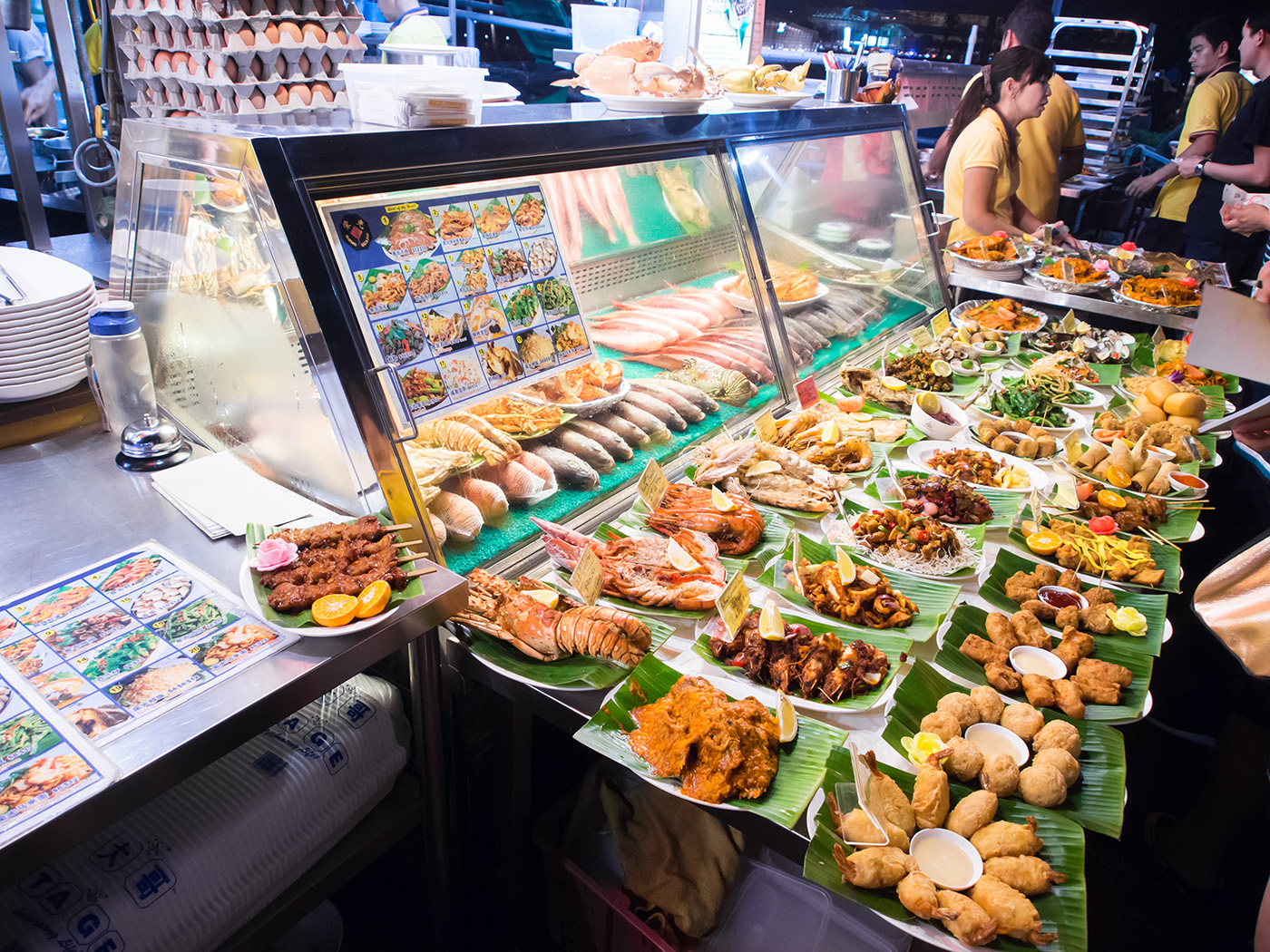 singapore hawker food stalls