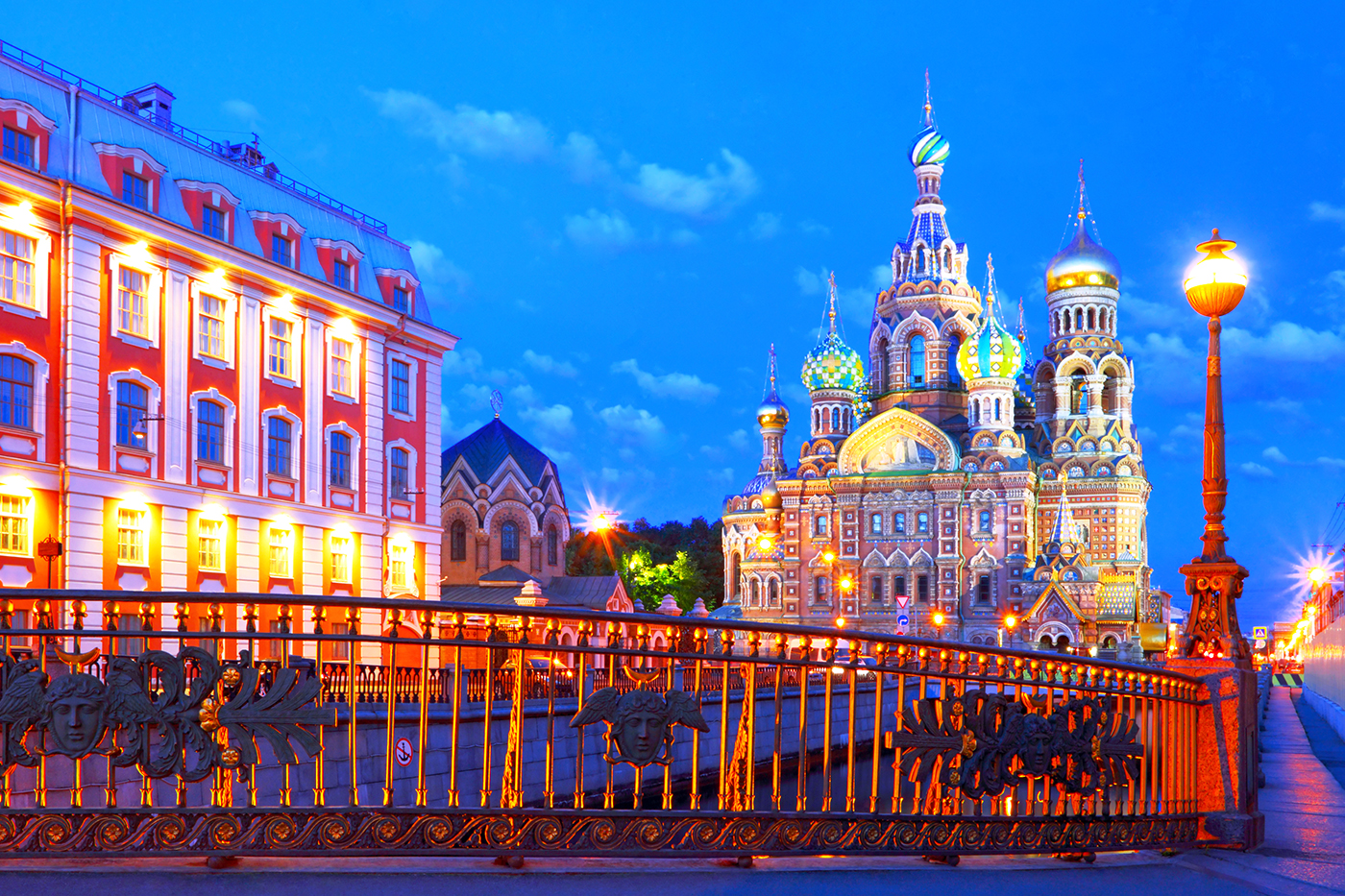 Cathedral Church of the Savior on Spilled Blood in St. Petersburg, Russia