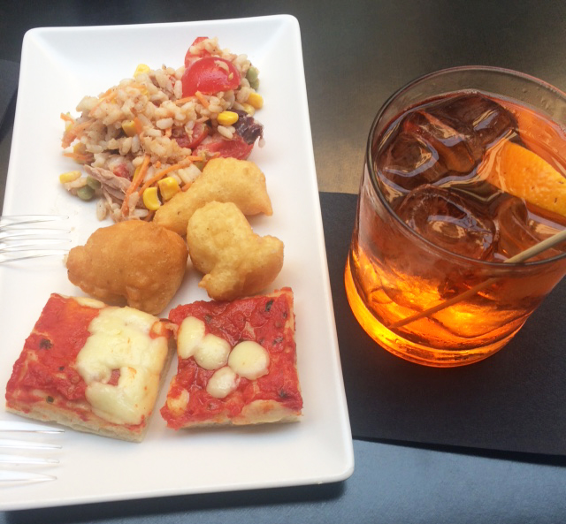 aperol spritz and appetizers copy