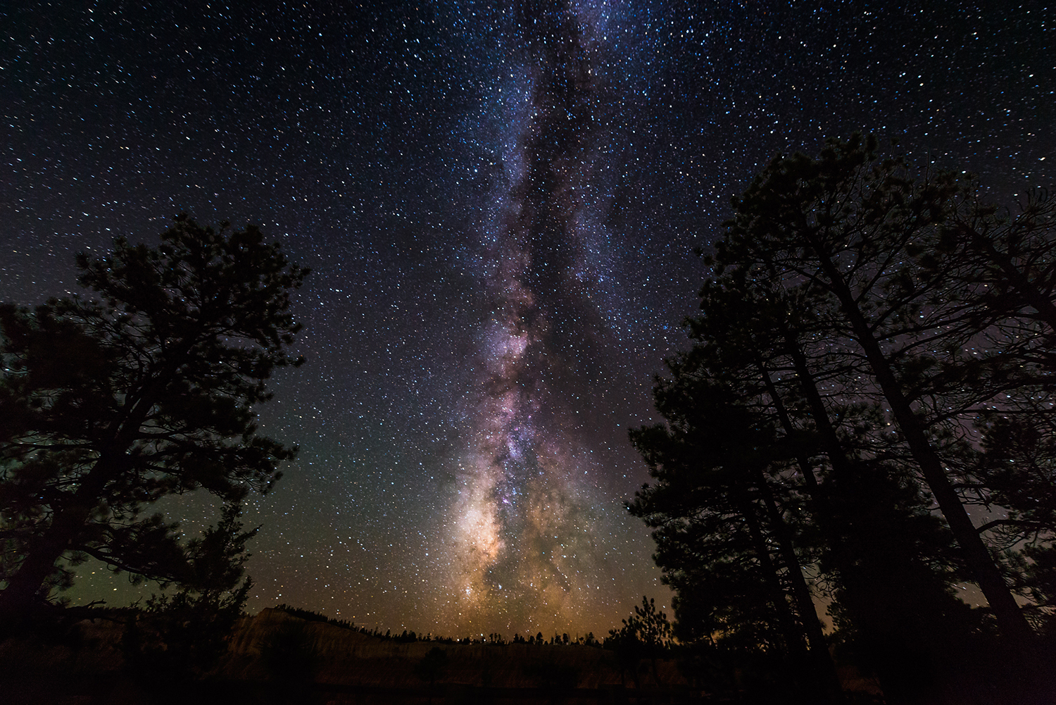 Stargazing from Bryce Canyon National Park