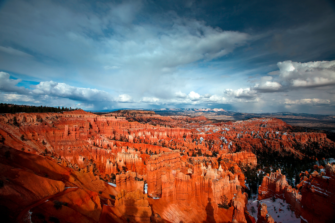 Sunset from Sunset Point in Bryce Canyon National Park