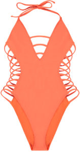 strap caged one piece forever 21 swimsuit