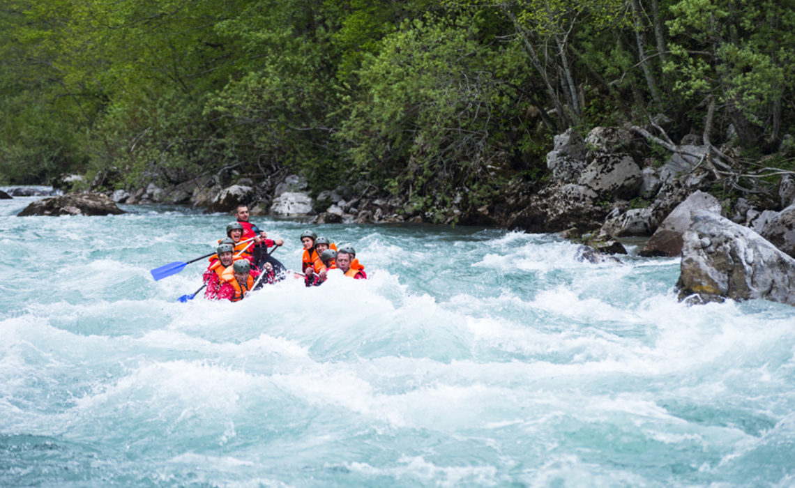 whitewater rafting destinations