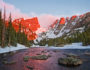 dream lake and hallett peak colorado