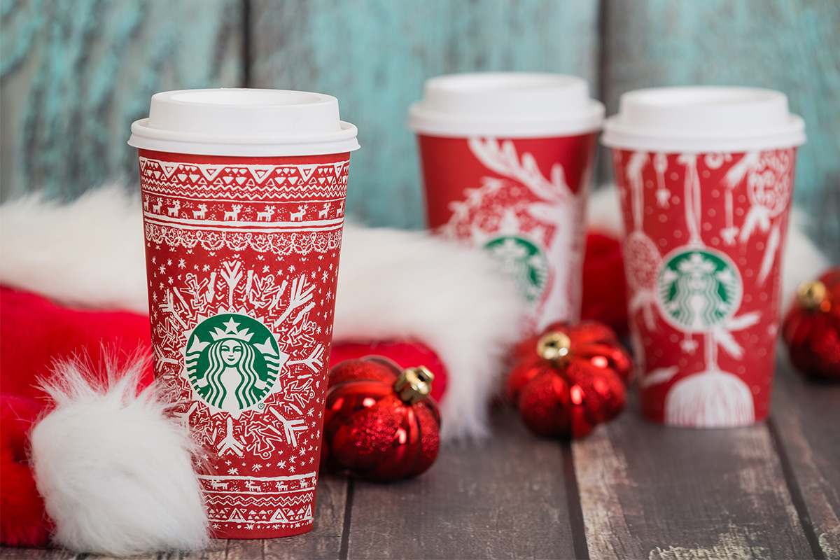 The Starbucks Christmas Tree Frappuccino Looks Like a Christmas Tree